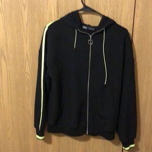 Zara zip up light spring jacket XS,  NWT